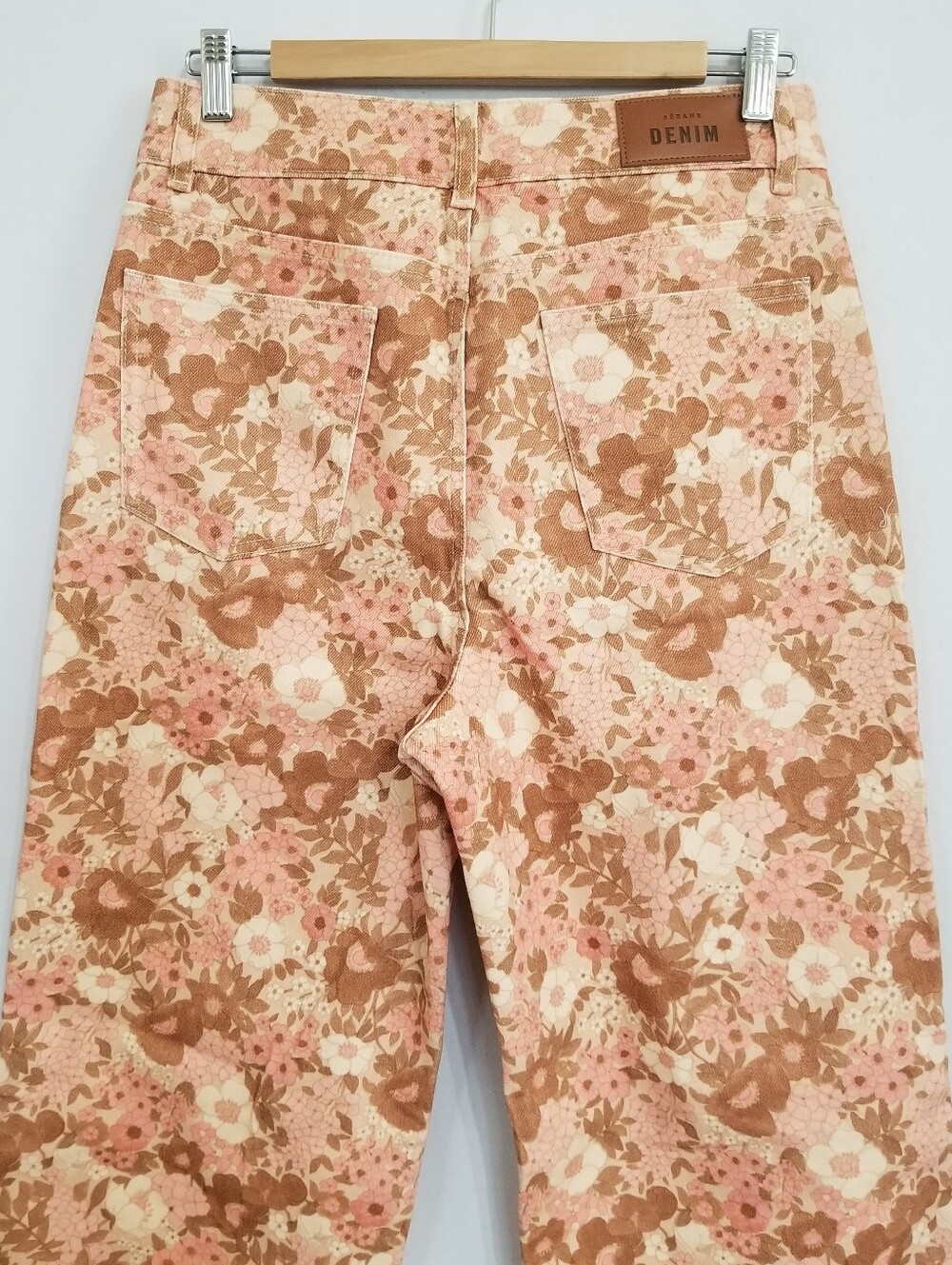 NWT Sezane Wide Leg Trouser Jeans Size 40 Medium - Picture 6 of 11